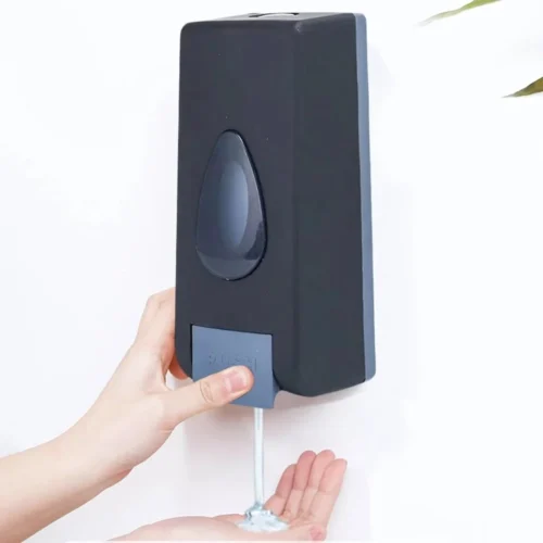 soap liquid dispenser, manual foam soap dispenser, wall-mounted soap dispenser, 600ML soap dispenser, handwashing soap dispenser, waterproof soap dispenser, commercial soap dispenser, household soap dispenser, plastic liquid soap dispenser, hotel soap dispenser, restaurant soap dispenser, black and white soap dispenser, heavy-duty soap dispenser, bathroom soap dispenser, durable soap dispenser.