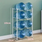 WATER GALLON STORAGE RACK – 6 LAYER, 8 LAYER, 10 LAYER WATER CAN STORAGE SOLUTIONS