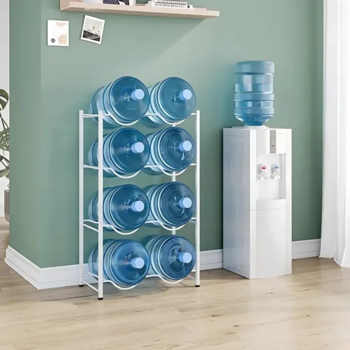 WATER GALLON STORAGE RACK – 6 LAYER, 8 LAYER, 10 LAYER WATER CAN STORAGE SOLUTIONS