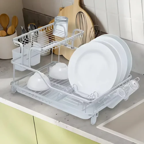 Dish rack in Sri Lanka, white dish rack Colombo, buy dish drainer online, 2-tier dish rack Sri Lanka, metal dish rack, stainless steel dish rack, best dish drying rack in Colombo, kitchen organizer Sri Lanka. Dish rack in Sri Lanka, white dish drying rack Colombo, buy dish rack online, 2-tier dish rack Sri Lanka, kitchen organizer Colombo, metal dish rack in Sri Lanka, best dish drainer in Colombo, stainless steel dish rack.