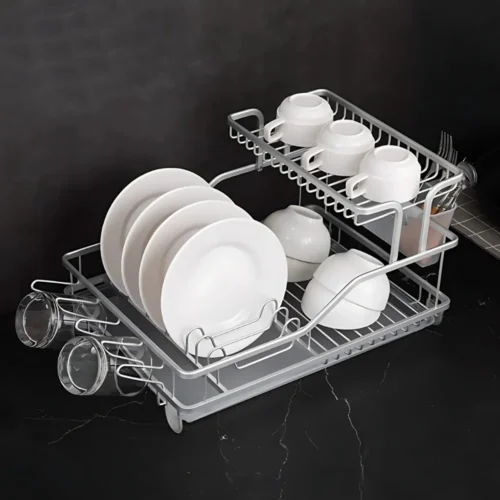 Dish rack in Sri Lanka, white dish rack Colombo, buy dish drainer online, 2-tier dish rack Sri Lanka, metal dish rack, stainless steel dish rack, best dish drying rack in Colombo, kitchen organizer Sri Lanka. Dish rack in Sri Lanka, white dish drying rack Colombo, buy dish rack online, 2-tier dish rack Sri Lanka, kitchen organizer Colombo, metal dish rack in Sri Lanka, best dish drainer in Colombo, stainless steel dish rack.