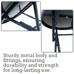 Foldable Round Table in Sri Lanka, Space-Saving Table, Compact Folding Table, Durable Round Table, Indoor & Outdoor Folding Table, Portable Dining Table, Metal Folding Table, Small Space Furniture, Versatile Foldable Table, Affordable Foldable Table, Racks.lk Foldable Table