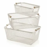 METAL MESH BASKET | FRUIT BASKET | STORAGE BASKETS - Image 13