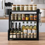 3 TIER KITCHEN RACK – SPACIOUS KITCHEN RACK FOR SPICE BOTTELS - Image 4
