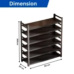 6 layer shoe rack, adjustable shoe rack Sri Lanka, metal shoe rack, steel frame shoe stand, racks.lk, shoe organizer for home, shoe shelf Sri Lanka, compact shoe rack, 6 layer shoe rack, adjustable metal shoe rack, shoe rack with steel frame, heavy duty shoe organizer, space saving shoe shelf, shoe rack Sri Lanka