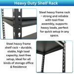 6 tier steel rack, heavy duty storage rack Sri Lanka, boltless shelf, garage storage rack, steel shelving unit, warehouse rack Sri Lanka, racks.lk