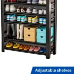 8 layer shoe rack, shoe rack Sri Lanka, adjustable shelf shoe rack, steel frame shoe organizer, metal shoe shelf, racks.lk, heavy duty shoe rack Sri Lanka, entryway shoe storage Heavy duty shoe rack, adjustable shelf shoe rack, steel frame shoe organizer, metal shoe rack, shoe rack for hallway, shoe storage Sri Lanka, space-saving shoe rack, entryway shoe shelf