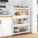 kitchen storage cabinet, carbon steel rack, kitchen organizer in Sri Lanka, 3-door kitchen shelf, modern kitchen storage, pantry rack Sri Lanka, kitchen furniture online Sri Lanka, racks.lk
