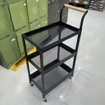 3 tier trolley cart in Sri Lanka, storage trolley in Colombo, rolling cart in Sri Lanka, kitchen trolley rack Sri Lanka, bathroom storage cart in Colombo, office utility cart Sri Lanka, metal trolley rack Sri Lanka, mobile storage cart Colombo, salon trolley in Sri Lanka, black metal trolley Sri Lanka, racks.lk trolley cart, best trolley cart in Colombo, heavy-duty utility cart Sri Lanka