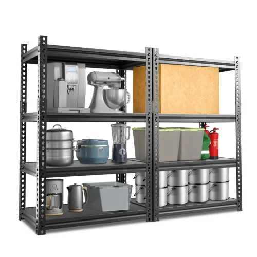 4 tier heavy storage rack, metal storage rack in Sri Lanka, garage storage shelf, warehouse rack Sri Lanka, pantry storage shelf, racks.lk