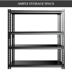 4 tier heavy storage rack, metal storage rack in Sri Lanka, garage storage shelf, warehouse rack Sri Lanka, pantry storage shelf, racks.lk