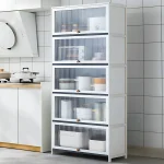 kitchen storage cabinet Sri Lanka, kitchen cupboard in Sri Lanka, acrylic door cabinet, L60 kitchen rack, L80 kitchen cupboard, pantry organizer Sri Lanka, carbon steel kitchen cabinet, racks.lk