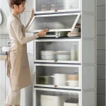 kitchen storage cabinet Sri Lanka, kitchen cupboard in Sri Lanka, acrylic door cabinet, L60 kitchen rack, L80 kitchen cupboard, pantry organizer Sri Lanka, carbon steel kitchen cabinet, racks.lk