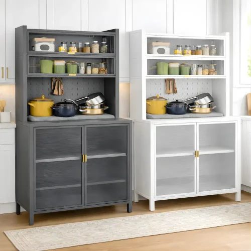 STEEL KITCHEN STORAGE CABINET