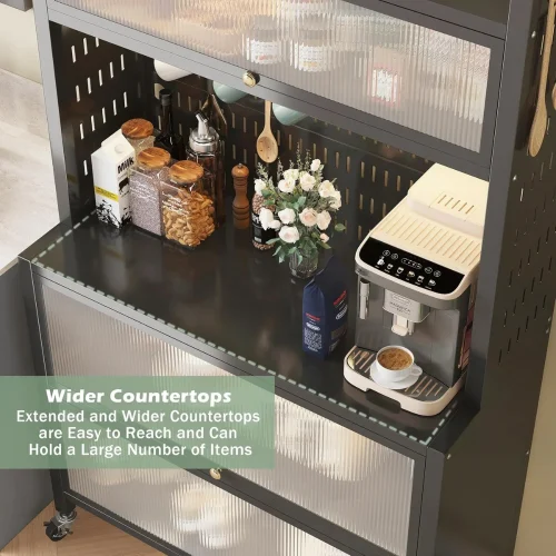 steel kitchen storage cabinet, kitchen storage cabinet Sri Lanka, steel cabinet with wheels, kitchen organizer Sri Lanka, racks.lk