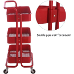 3-tier-metal-storage-trolley-with-wheels 3 Tier Metal Storage Trolley Sri Lanka, kitchen storage trolley Sri Lanka, bathroom utility cart Sri Lanka, rolling organizer rack Sri Lanka, metal storage rack with wheels Sri Lanka, multipurpose storage trolley Sri Lanka
