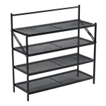 foldable rack in Sri Lanka, metal mesh storage rack in Sri Lanka, 4 tier rack in Sri Lanka, multipurpose organizer in Sri Lanka, foldable shelf online Sri Lanka shoe rack in Sri Lanka, foldable shoe rack Sri Lanka, metal mesh shoe stand, black shoe organizer rack, carbon steel shoe rack, shoe storage rack in Sri Lanka, 4 tier shoe rack, entryway shoe rack, foldable shoe shelf, multipurpose shoe stand Sri Lanka, space saving shoe rack, foldable footwear organizer