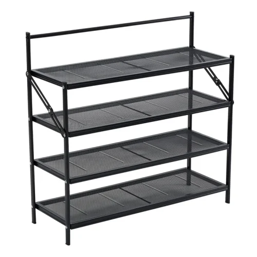 foldable rack in Sri Lanka, metal mesh storage rack in Sri Lanka, 4 tier rack in Sri Lanka, multipurpose organizer in Sri Lanka, foldable shelf online Sri Lanka shoe rack in Sri Lanka, foldable shoe rack Sri Lanka, metal mesh shoe stand, black shoe organizer rack, carbon steel shoe rack, shoe storage rack in Sri Lanka, 4 tier shoe rack, entryway shoe rack, foldable shoe shelf, multipurpose shoe stand Sri Lanka, space saving shoe rack, foldable footwear organizer