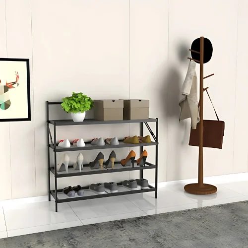 foldable rack in Sri Lanka, metal mesh storage rack in Sri Lanka, 4 tier rack in Sri Lanka, multipurpose organizer in Sri Lanka, foldable shelf online Sri Lanka shoe rack in Sri Lanka, foldable shoe rack Sri Lanka, metal mesh shoe stand, black shoe organizer rack, carbon steel shoe rack, shoe storage rack in Sri Lanka, 4 tier shoe rack, entryway shoe rack, foldable shoe shelf, multipurpose shoe stand Sri Lanka, space saving shoe rack, foldable footwear organizer