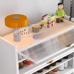 shoe rack in Sri Lanka, shoe storage cabinet in Sri Lanka, white shoe rack, multi-layer shoe organizer, acrylic door shoe cabinet, dustproof shoe rack, space-saving shoe rack, entryway shoe organizer, modern shoe rack in Sri Lanka, best shoe rack for home Sri Lanka