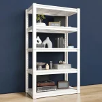 4 Tier Steel Rack, Storage Shelf for Shops Kitchen, Warehouse, Showrooms – L70 x D40 x H160cm