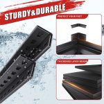Multipurpose 5 Layer Storage Shelf Rack for Books, kitchen Appliances, Microwave & Oven L70cm x D40Cm x L160cm - Image 3