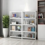 4 Tier Steel Rack, Storage Shelf for Shops Kitchen, Warehouse, Showrooms – L70 x D40 x H160cm - Image 4