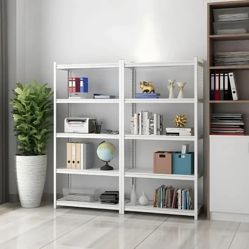 4 Tier Steel Rack, Storage Shelf for Shops Kitchen, Warehouse, Showrooms – L70 x D40 x H160cm - Image 4