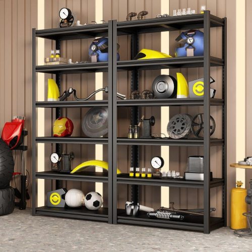 Multipurpose 5 Layer Storage Shelf Rack for Books, kitchen Appliances, Microwave & Oven L70cm x D40Cm x L160cm - Image 5