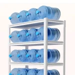 4 Tier Steel Rack, Storage Shelf for Shops Kitchen, Warehouse, Showrooms – L70 x D40 x H160cm - Image 6