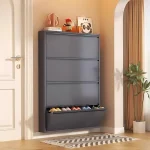 4-LAYER FLIP DRAWER SHOE CABINET