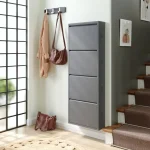 4-LAYER FLIP DRAWER SHOE CABINET