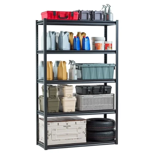 Heavy Duty 5 Tier Storage Rack for Shops, Kitchen, Warehouse, showrooms L120 x D40 x H183 - Image 3