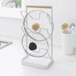 3-LAYER POT LID AND CUTTING BOARD HOLDER FOR KITCHEN - Image 3