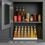 EXPANDABLE 3 TIER SPICE RACK  – KITCHEN BOTTLE ORGANIZER - Image 3