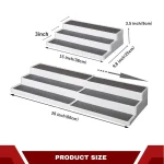 EXPANDABLE 3 TIER SPICE RACK  – KITCHEN BOTTLE ORGANIZER - Image 2