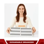 EXPANDABLE 3 TIER SPICE RACK  – KITCHEN BOTTLE ORGANIZER - Image 4