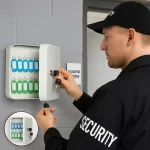 STEEL KEY HOLDER WITH SECURE LOCK - 20 KEYS - Image 4