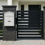 WALL MOUNTED METAL POST BOX WITH LOCK - WEATHERPROOF SECURE MAILBOX FOR HOME & OFFICE, DURABLE OUTDOOR LETTER BOX - Image 4