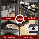 STEEL CORNER RACK, KITCHEN AND BATHROOM STORAGE RACK (2 & 3 Layer) - Image 7