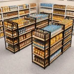 RETAIL DISPLAY RACKS, STEEL STORAGE RACK, RACKS FOR SHOPS