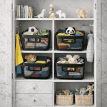 METAL STORAGE BASKET FOR HOME AND OFFICE - STORAGE BIN & BASKETS - Image 6