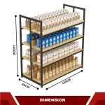 RETAIL DISPLAY RACKS, STEEL STORAGE RACK, RACKS FOR SHOPS - Image 3