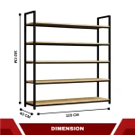 RETAIL DISPLAY RACKS, STEEL STORAGE RACK, RACKS FOR SHOPS - Image 2