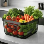 METAL STORAGE BASKET FOR HOME AND OFFICE - STORAGE BIN & BASKETS - Image 3