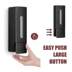 WALL MOUNT LIQUID SOAP DISPENSER  - 400ML HAND WASH SOAP PUMP - Image 8