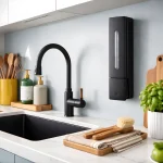 WALL MOUNT LIQUID SOAP DISPENSER  - 400ML HAND WASH SOAP PUMP - Image 7