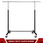 HEAVY DUTY CLOTHES STAND, GARMENT RACK |  ADJUSTABLE AND EXPANDABLE - Image 5