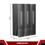 3 LAYER SOAP DISPENSER FOR RESTAURANT, HOTELS, OFFICES & HOMES - Image 2