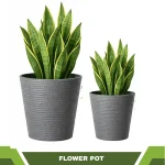 INDOOR & OUTDOOR FLOWER POTS | POTTED HOME DECOR PLANTERS